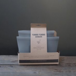 Silicone bags - Stand up - Light Stone mix