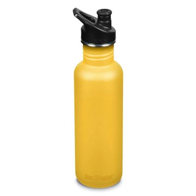 Klean Kanteen drikkedunk i rustfrit stl - Old Gold - 800 ml
