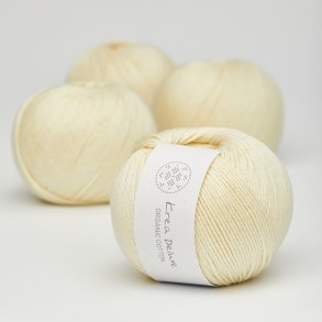 Organic cotton yarn 50g - Delicate Yellow 03