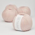 Ekologiskt bomullsgarn 50g - Puder 07
