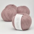�kologisk bomuldsgarn 50g - St�vet Rosa 15
