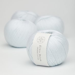 Organic cotton yarn 50g - Delicate Light Blue 20