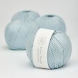 �kologisches Baumwollgarn 50g - Hellblau 22