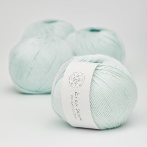 Organic cotton yarn 50g - Ice blue 24