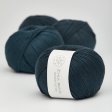 Ekologiskt bomullsgarn 50g - Marinbl� 27