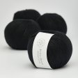 �kologisk bomuldsgarn 50g - Sort 28