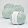 Ekologiskt bomullsgarn 50g - Mintgr�n 32
