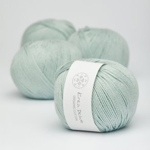 Organic cotton yarn 50g - Mint green 32