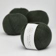 �kologisk bomuldsgarn 50g - Armygr�n 36