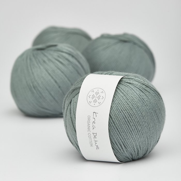 kologisk bomuldsgarn 50g - Eukalyptus 41