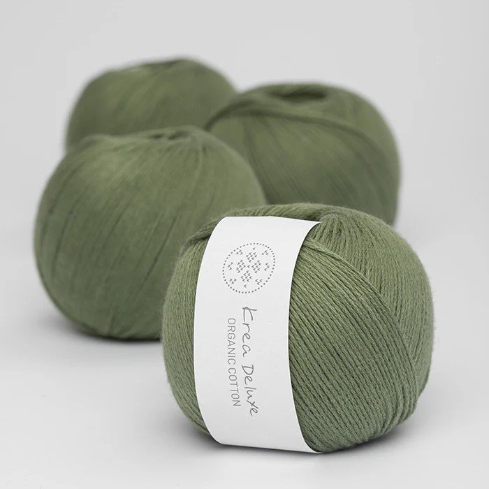 kologisk bomuldsgarn 50g - Mosgrn 42