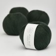 �kologisk bomuldsgarn 50g - Flaskegr�n 45