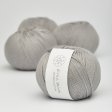 Ekologiskt bomullsgarn 50g - Ljusgr� 48