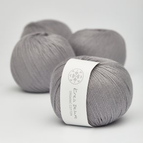 Organic cotton yarn 50g - Gray 49