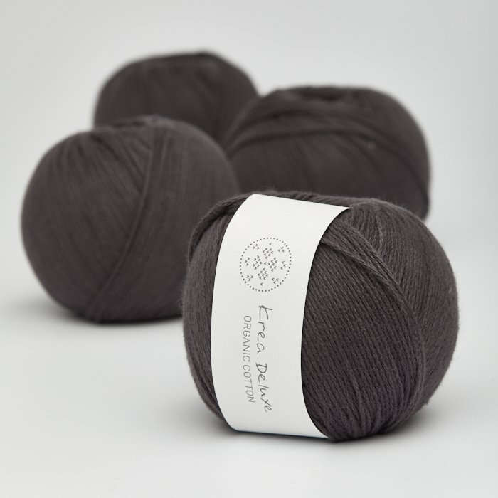 kologisk bomuldsgarn 50g - Koksgr 51