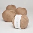 Ekologiskt bomullsgarn 50g - Croissant 53