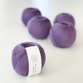 Organic cotton yarn 50g - Dark Syren 55