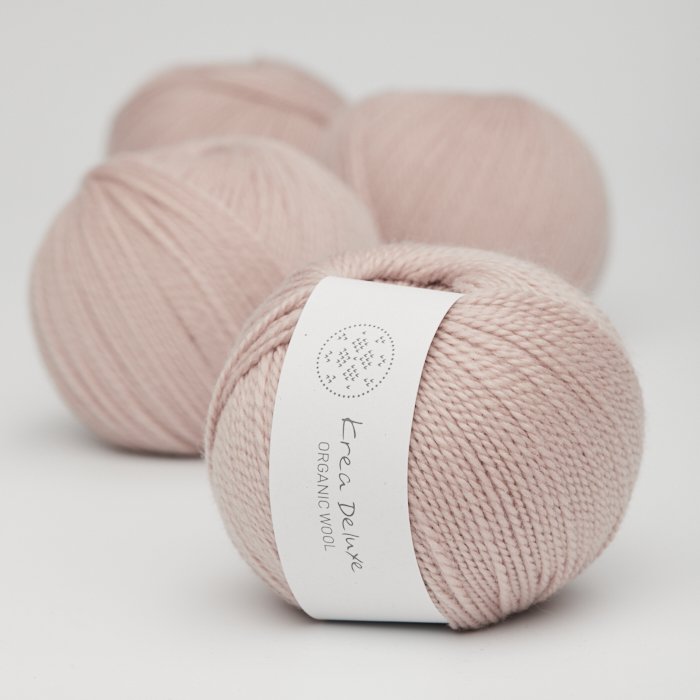 kologisk merino uldgarn 50g - Pudder 07