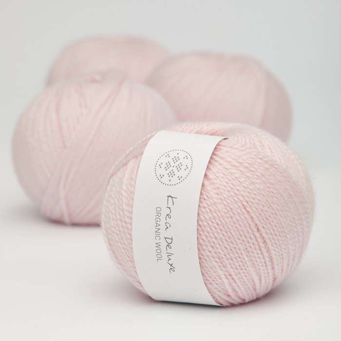 kologisk merino uldgarn 50g - Lyserd 11