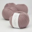 Bio-Merinowolle 50g - Staubiges Rosa 15