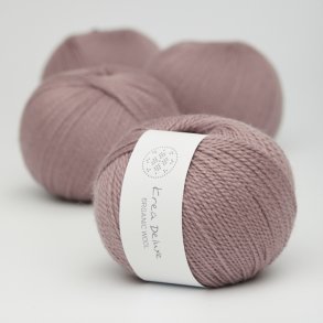 Organic merino wool yarn 50g - Dusty Pink 15