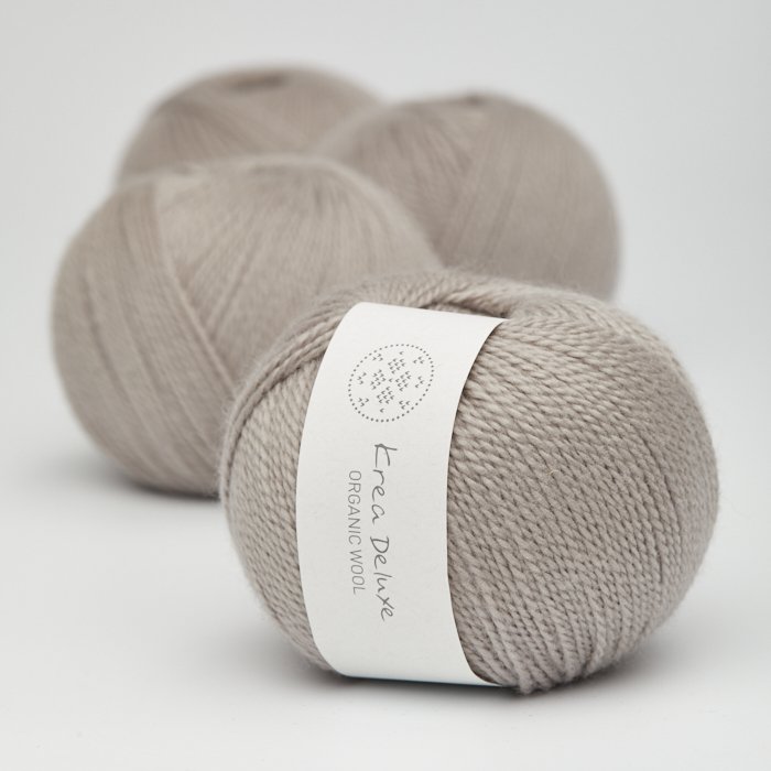 kologisk merino uldgarn 50g - Varm Gr 19