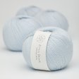 �kologisches Merinowollgarn 50g - Zart Hellblau 20