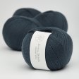 �kologisches Merinogarn 50g - Marineblau 27