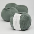 Biologische Merinowolle 50g - Dusty Green 33