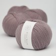 �kologisches Merinowollgarn 50g - Staubiges Lavendel 44