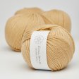 Dicke bio Merinowolle 50g - Gelb 05