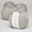 Tjock ekologisk merinoullgarn 50g - Varm Gr� 19