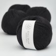 Dicke Bio-Merinowolle 50g - Schwarz 28