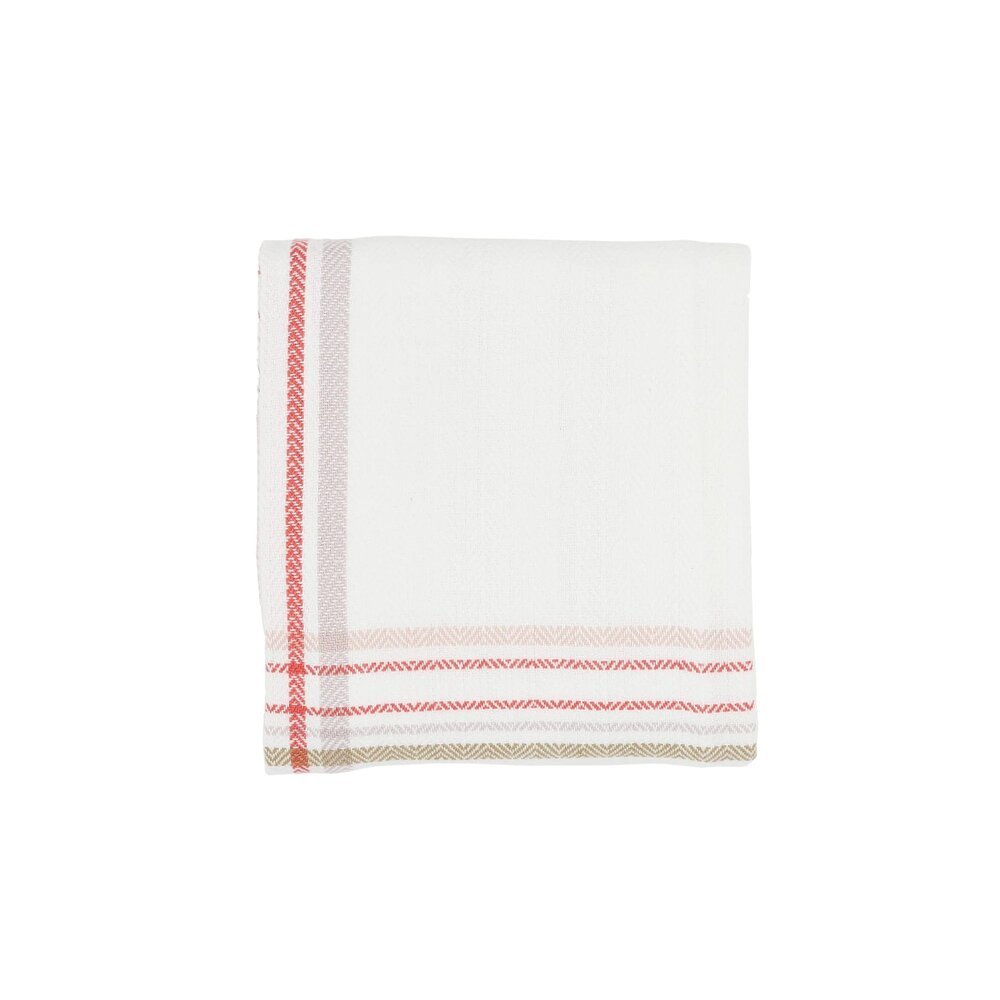 Viskestykke - GOTS - Floral Check