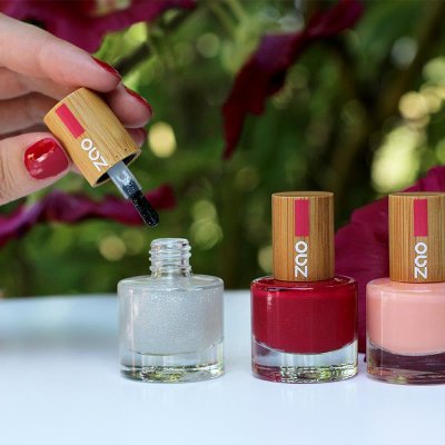 ZAO naturlig top coat nr. 665 - Glitter top coat
