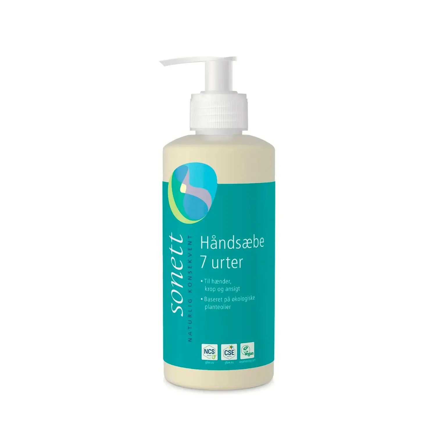 Sonett - Flydende håndsæbe - 7 Urter - 300 ml