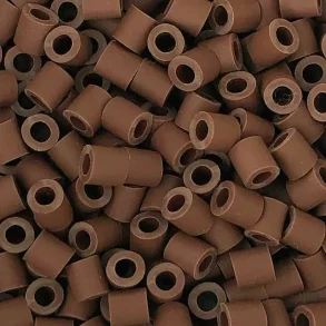 NABBI Biobeads tube beads - 1000 pcs - Brown