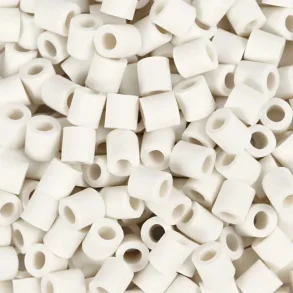 NABBI Biobeads pipe beads - 1000 pcs - White