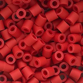 NABBI Biobeads pipe beads - 1000 pcs - Red