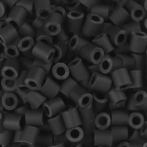 NABBI Biobeads pipe beads - 1000 pcs - Black