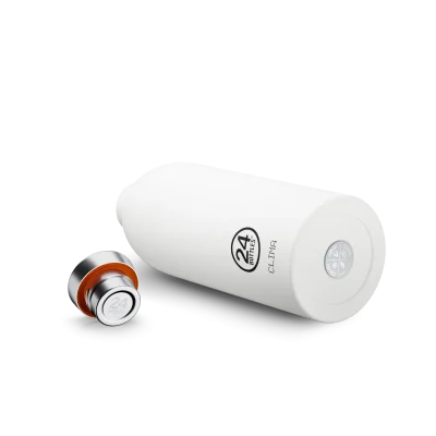 24Bottles termo drikkedunk - 850 ml - Ice White