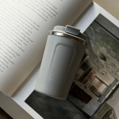 To-Go termokop - CUP2GO - 380 ml - Light Grey