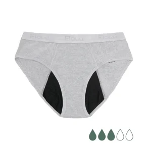 Menstrual panties - Flow 2 - Moderate flow - Gray