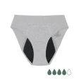 Menstruationsslips - Flow 3 - Moderater+ Flow - Grau
