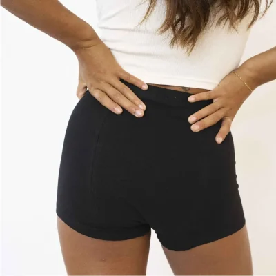 Menstruationstrusser - Flow 4 - Heavy flow - Sort
