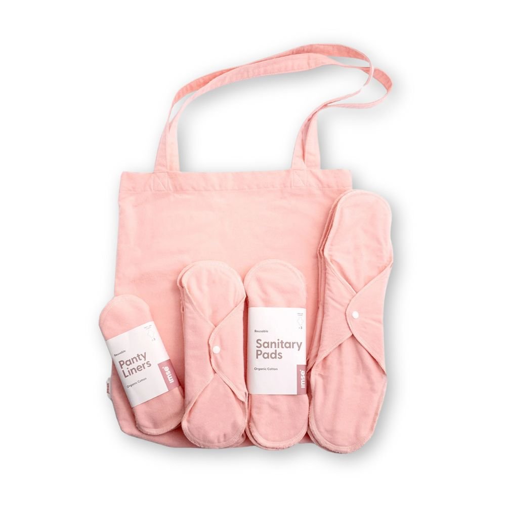 Stofbind startpakke - Rosa