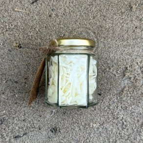 Lanolin soap shavings