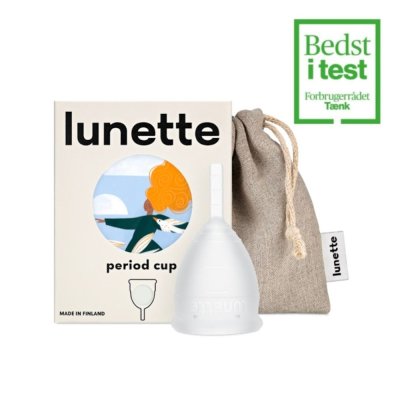Lunette menstruationskop - Klar - str 1