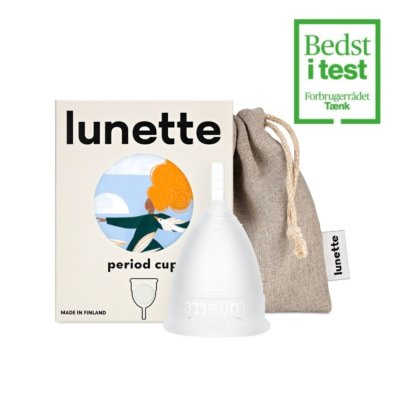Lunette menstruationskop - Klar - str 2