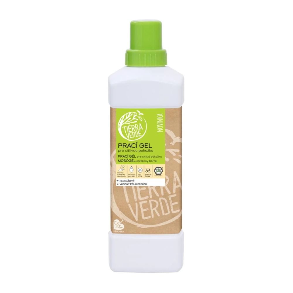 Flydende vaskemiddel af sbebr - Duftfri - 1000 ml